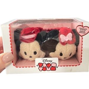 Disney TSUM TSUM discontinue Minnie and Mickey Mouse 2017 valentines | NWT